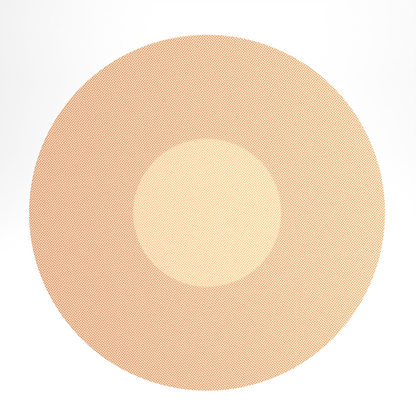 Lexcam Adhesive Patches pre-cut for Dexcom G7, Freestyle Libre 2 3, Color Tan, (20)